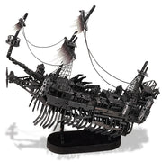 Piececool 3D Metal Puzzles Pirate Ship Building Blocks The Queen Anne's Revenge DIY Boat Toys Jigsaw Christmas Gifts for Adult