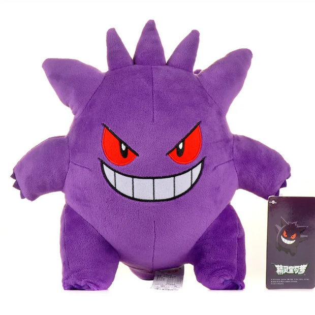 POKEMON Original Plush Toy Gengar Pikachu Kawaii Charizard Genuine Plush Doll Soft Cute Cartoon Piplup Toys for Kids Gift
