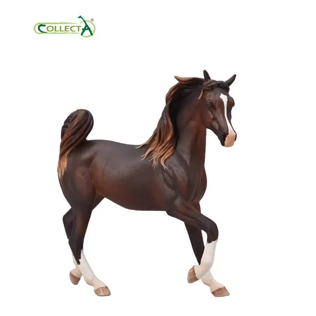 2022Collecta Appaloosa Arabian Horse Hanoverian Yakut horse Simulated Animal Toy Model