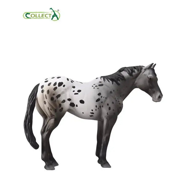 2022Collecta Appaloosa Arabian Horse Hanoverian Yakut horse Simulated Animal Toy Model