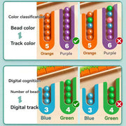 Children's Magnetic Maze Walking Ball Baby Concentration Training Writing Logic Thinking 3-4 Year Old Early Education Puzzle Toy