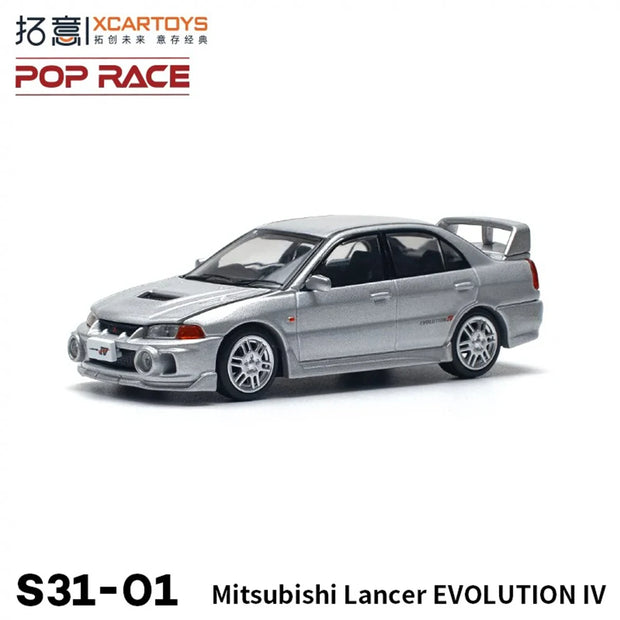Xcartoys PopRace 1/64 Diecast Model Car Alloy Vehicle Toys Gifts for Teenagers Adults Hobby Collection