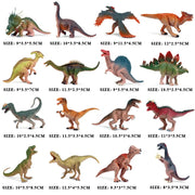Oenux Prehistoric Jurassic Dinosaurs World Pterodactyl Saichania Animals Model Action Figures PVC High Quality Toy For Kids Gift