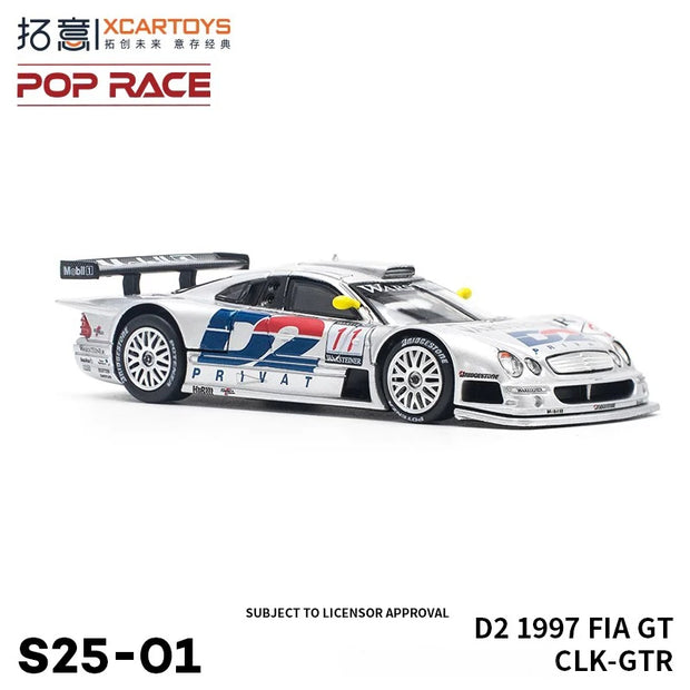 Xcartoys PopRace 1/64 Diecast Model Car Alloy Vehicle Toys Gifts for Teenagers Adults Hobby Collection